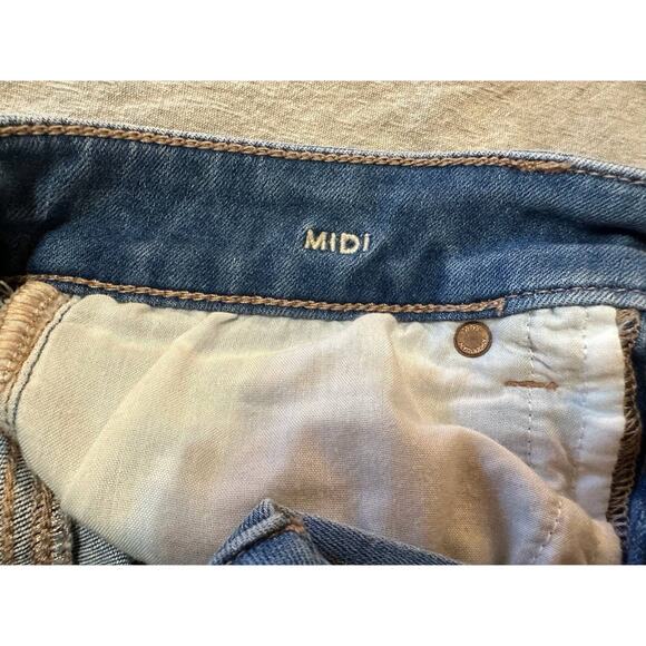 American Eagle Ripped Midi Shorts - Picture 6 of 7